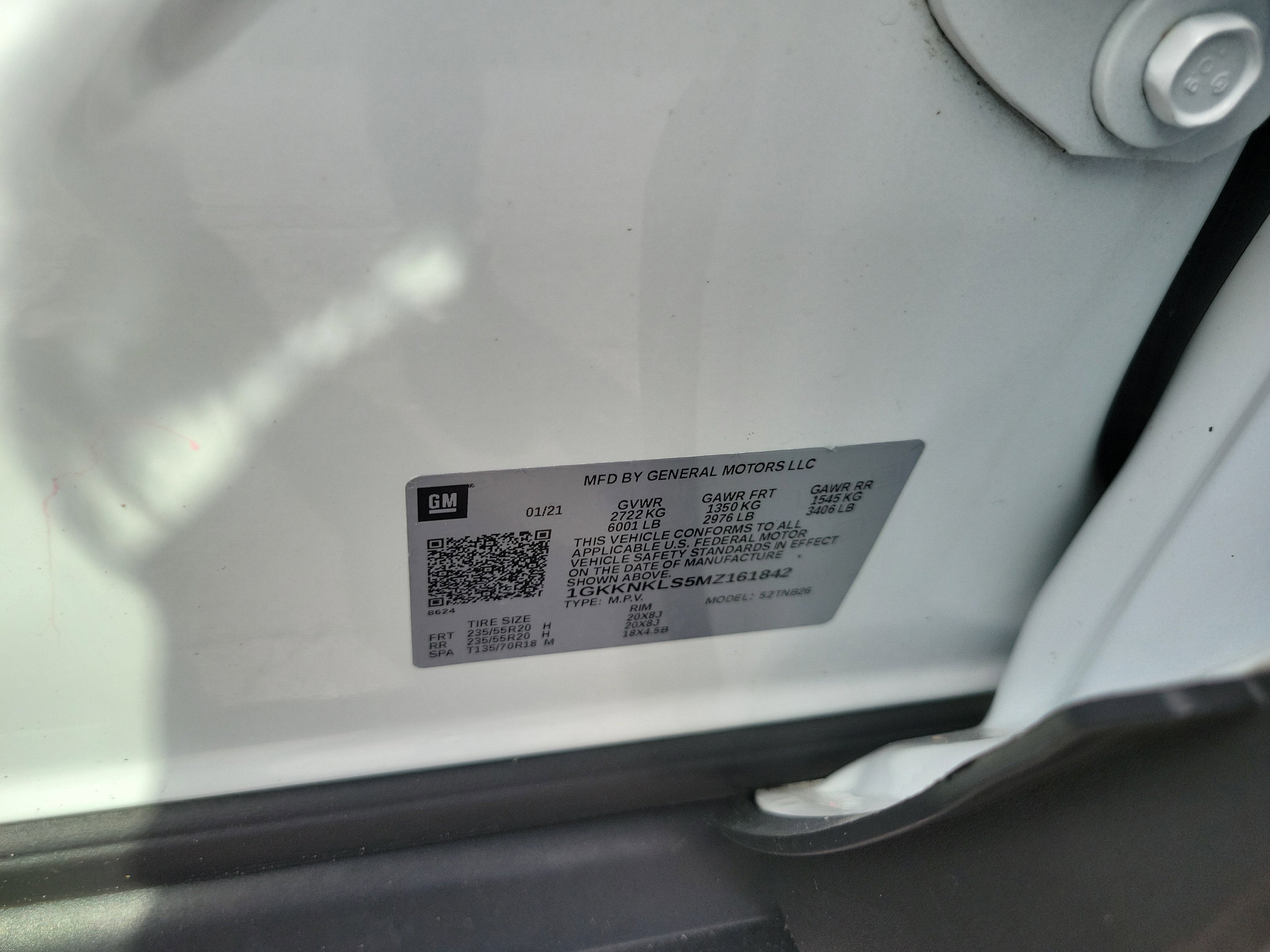 2021 GMC Acadia SLE