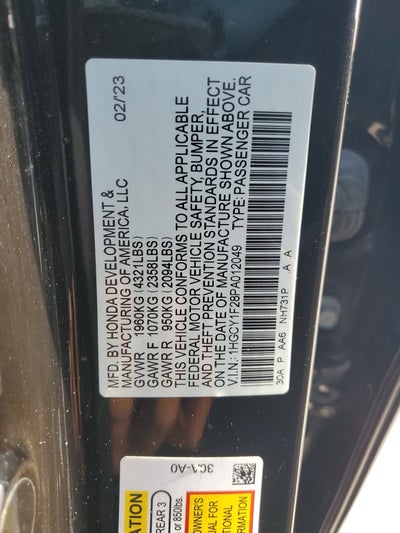 2023 Honda Accord Sedan LX