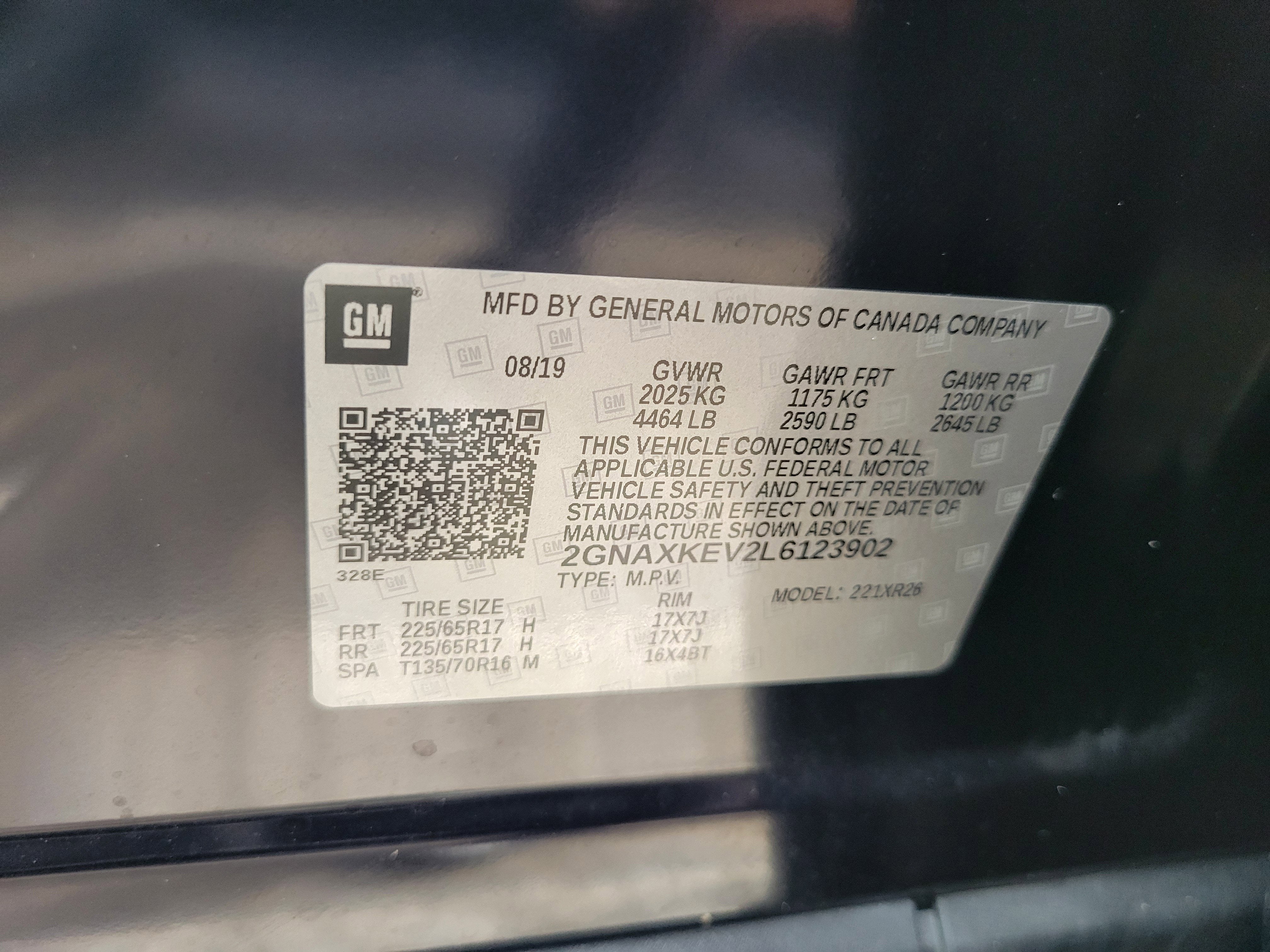 2020 Chevrolet Equinox LT