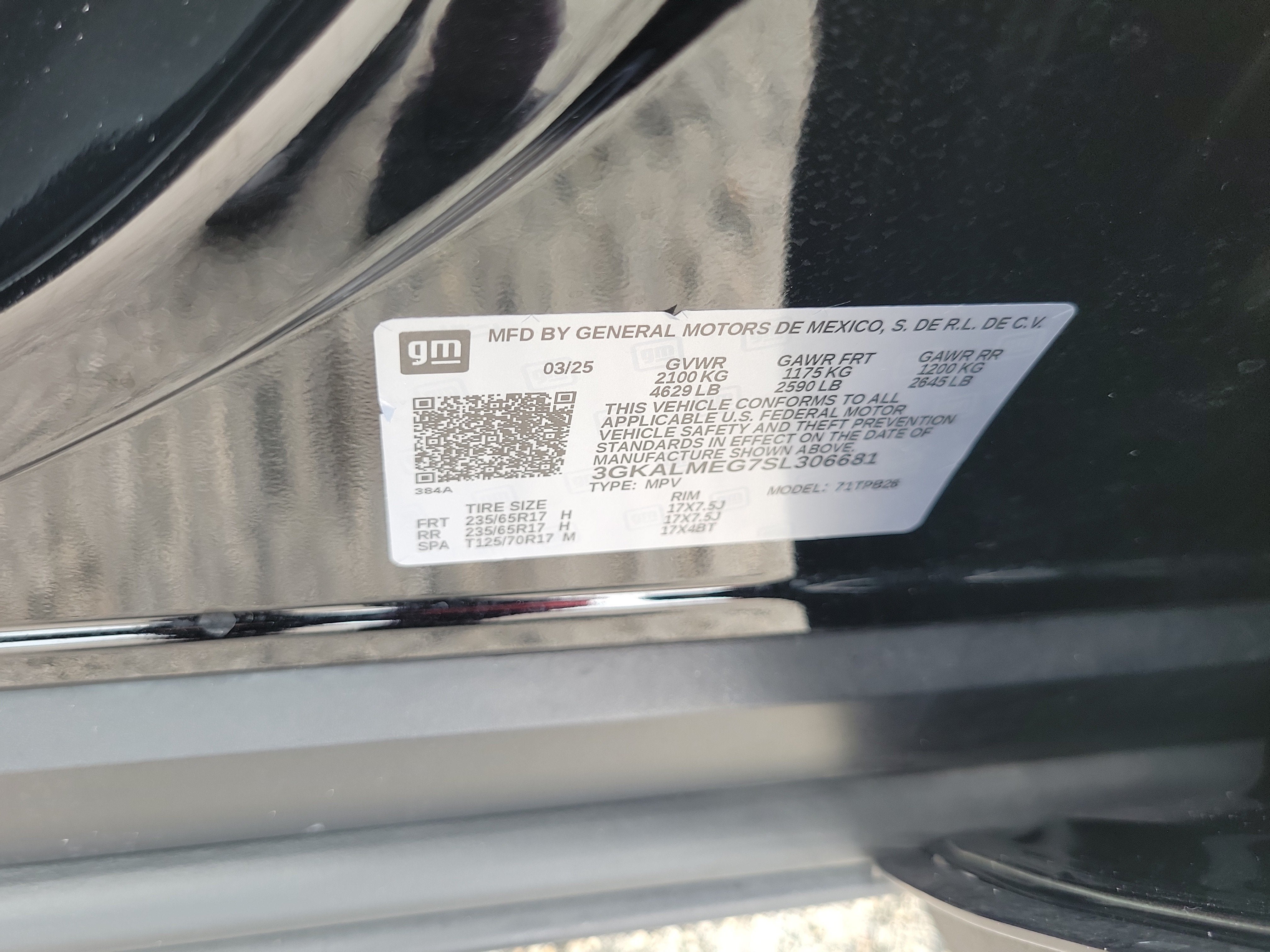 2025 GMC Terrain Elevation