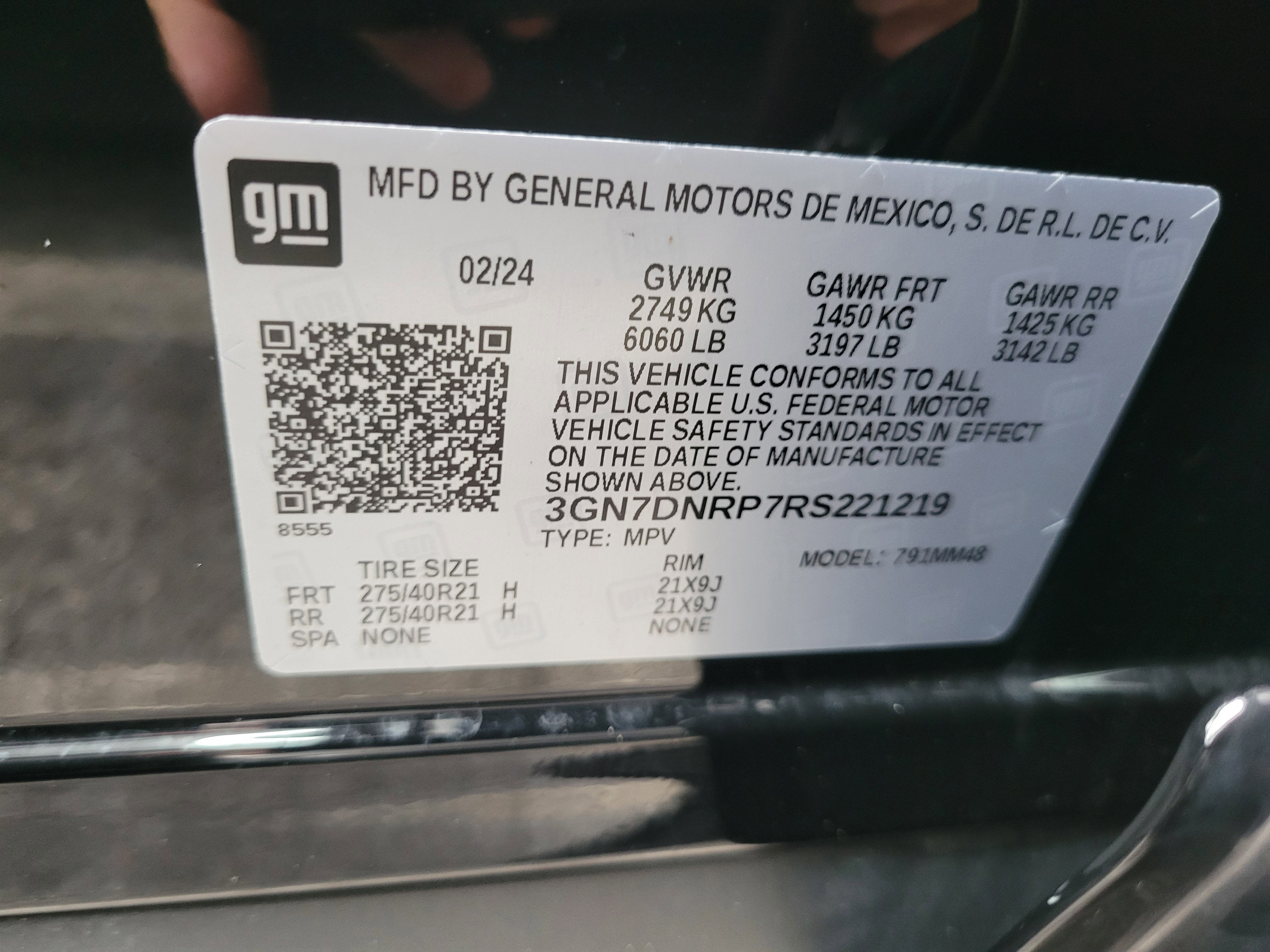 2024 Chevrolet Equinox EV RS