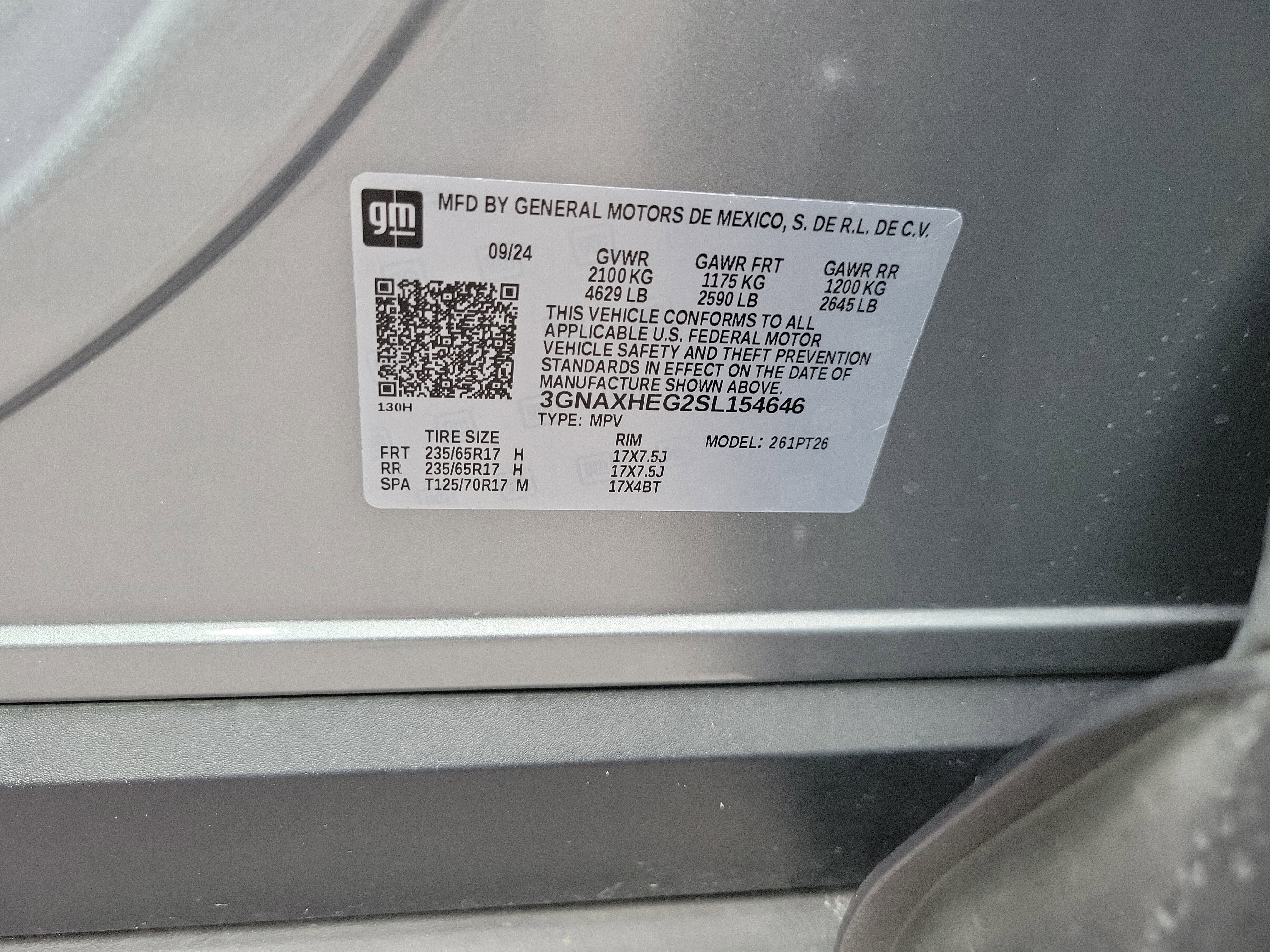 2025 Chevrolet Equinox LT