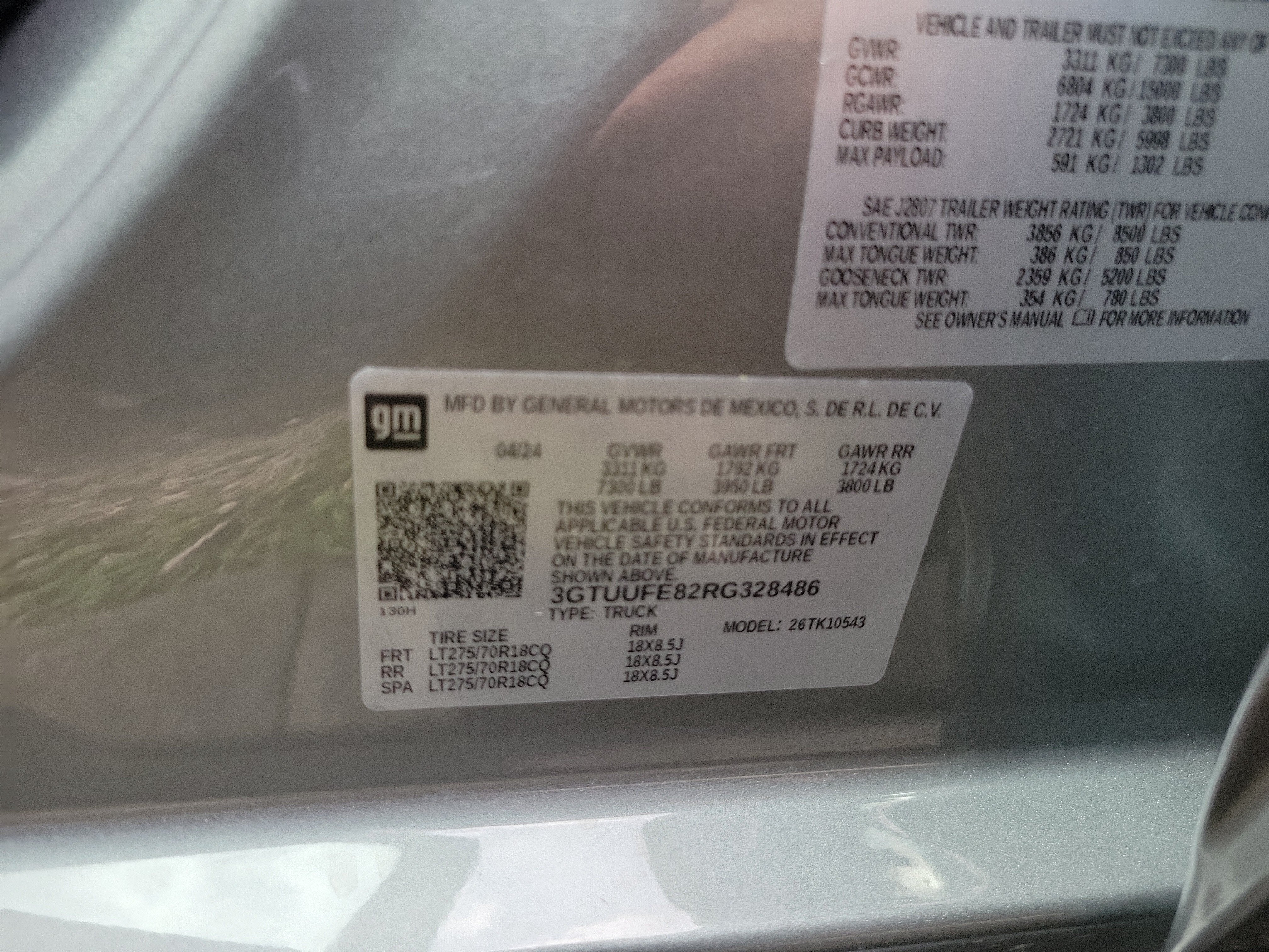 2024 GMC Sierra 1500 AT4X