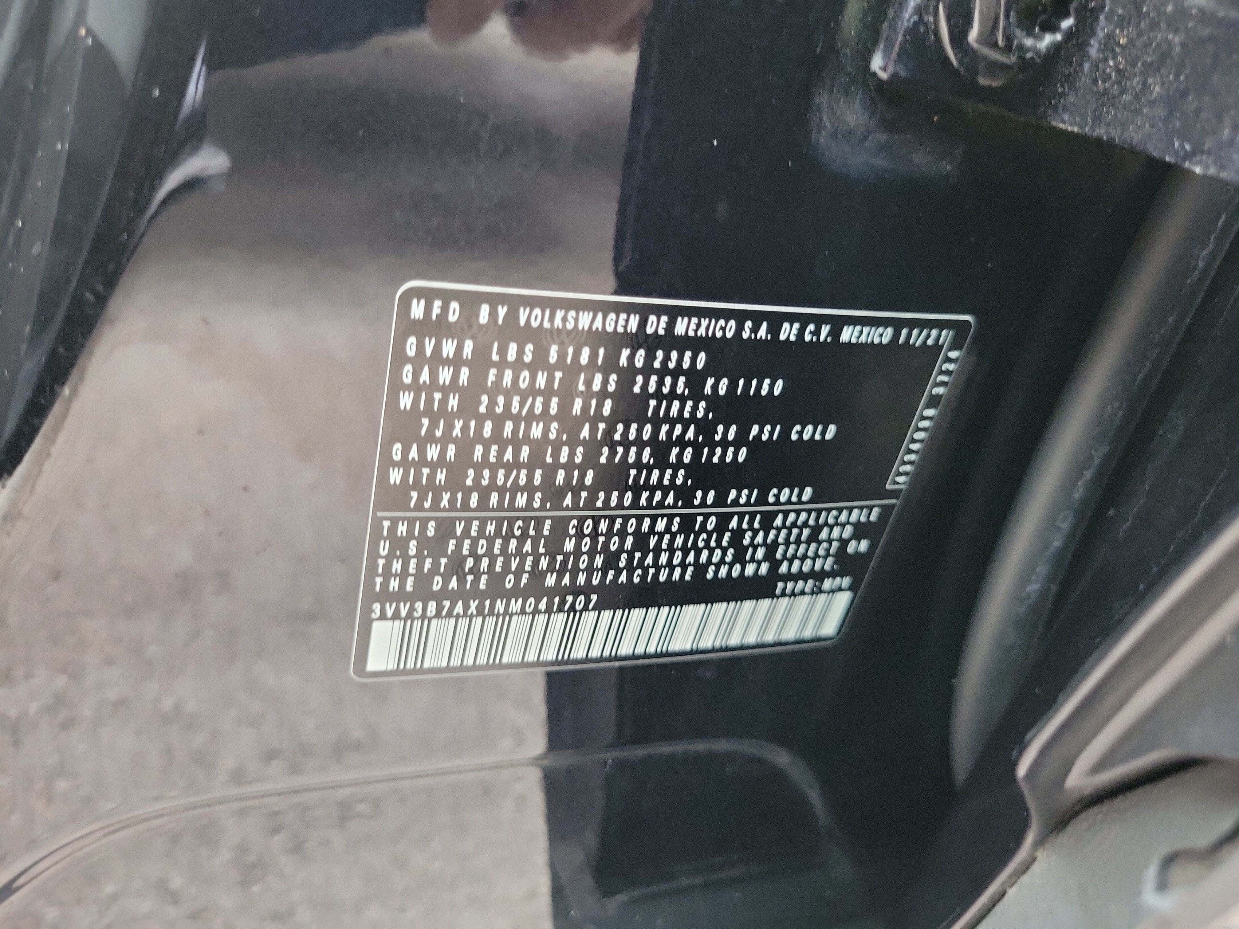 2022 Volkswagen Tiguan SE