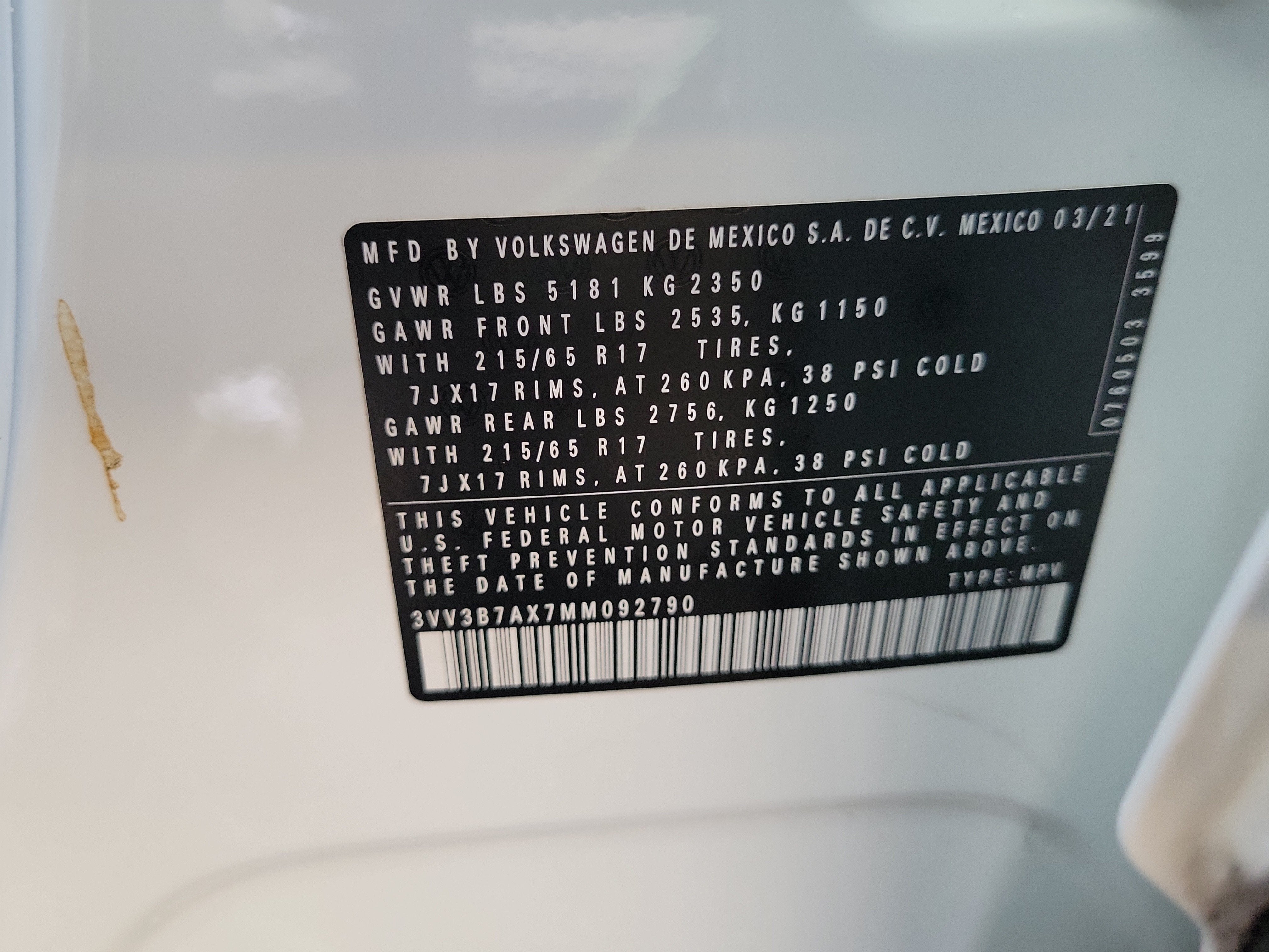 2021 Volkswagen Tiguan SE