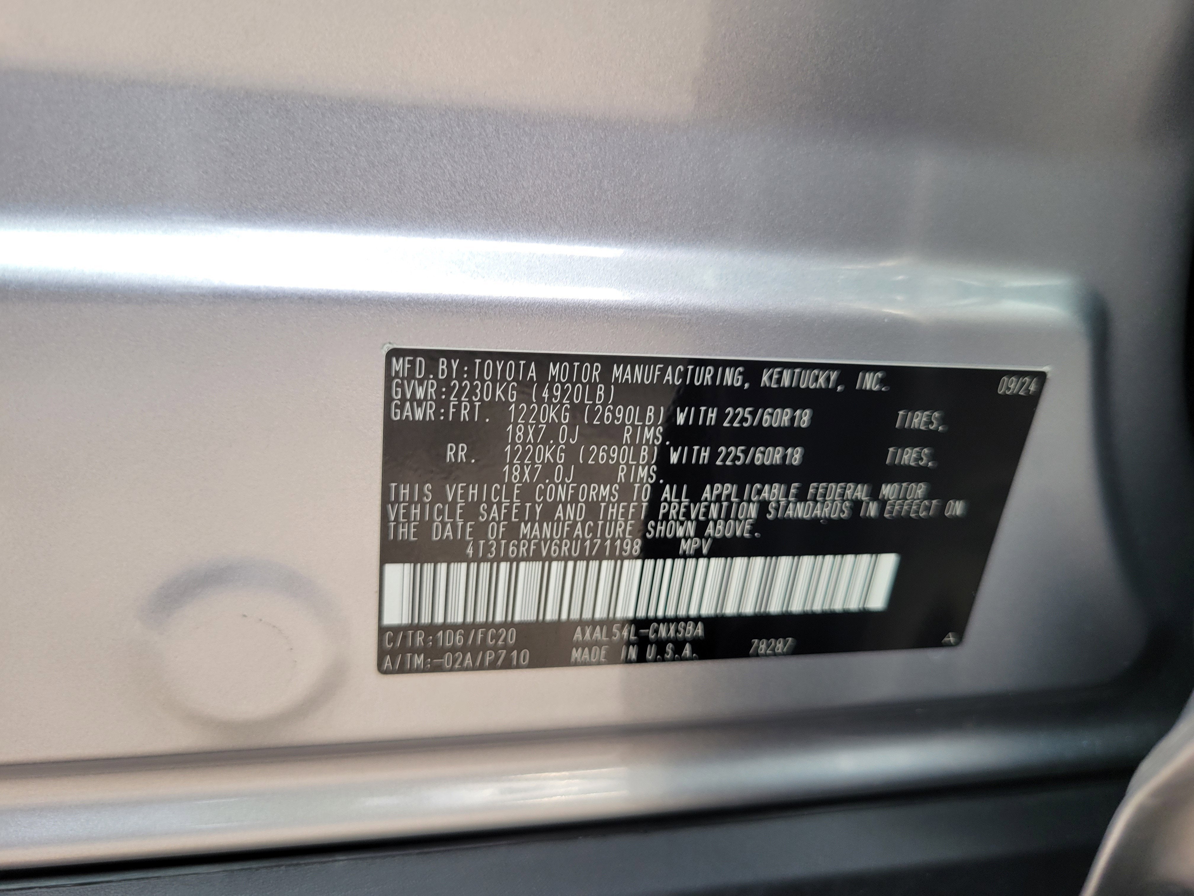 2024 Toyota RAV4 Hybrid SE