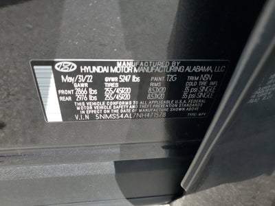 2022 Hyundai Santa Fe Calligraphy