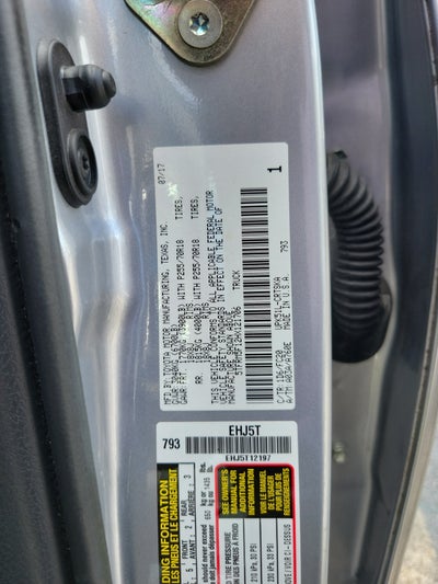 2017 Toyota Tundra 2WD SR
