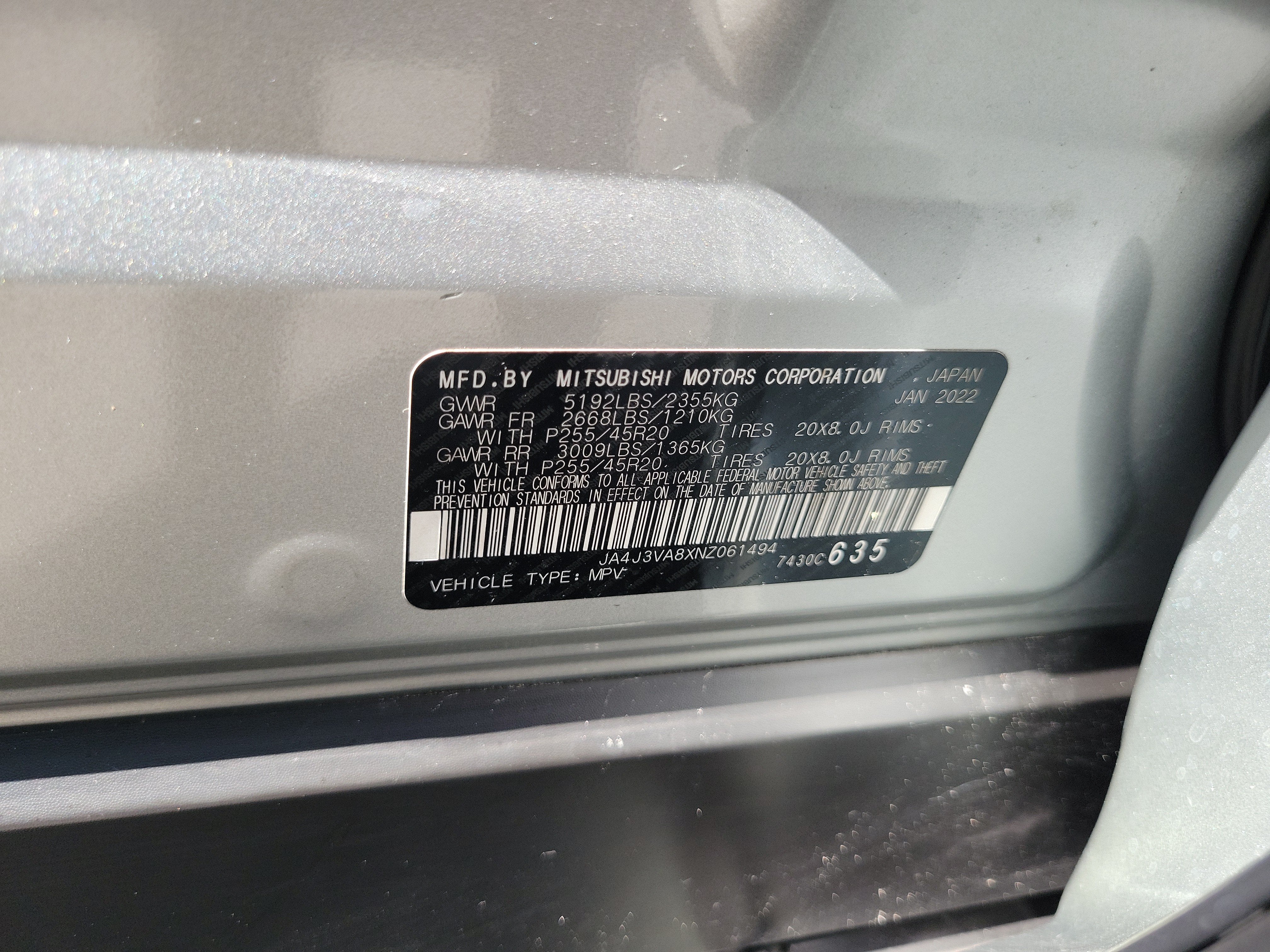 2022 Mitsubishi Outlander SEL