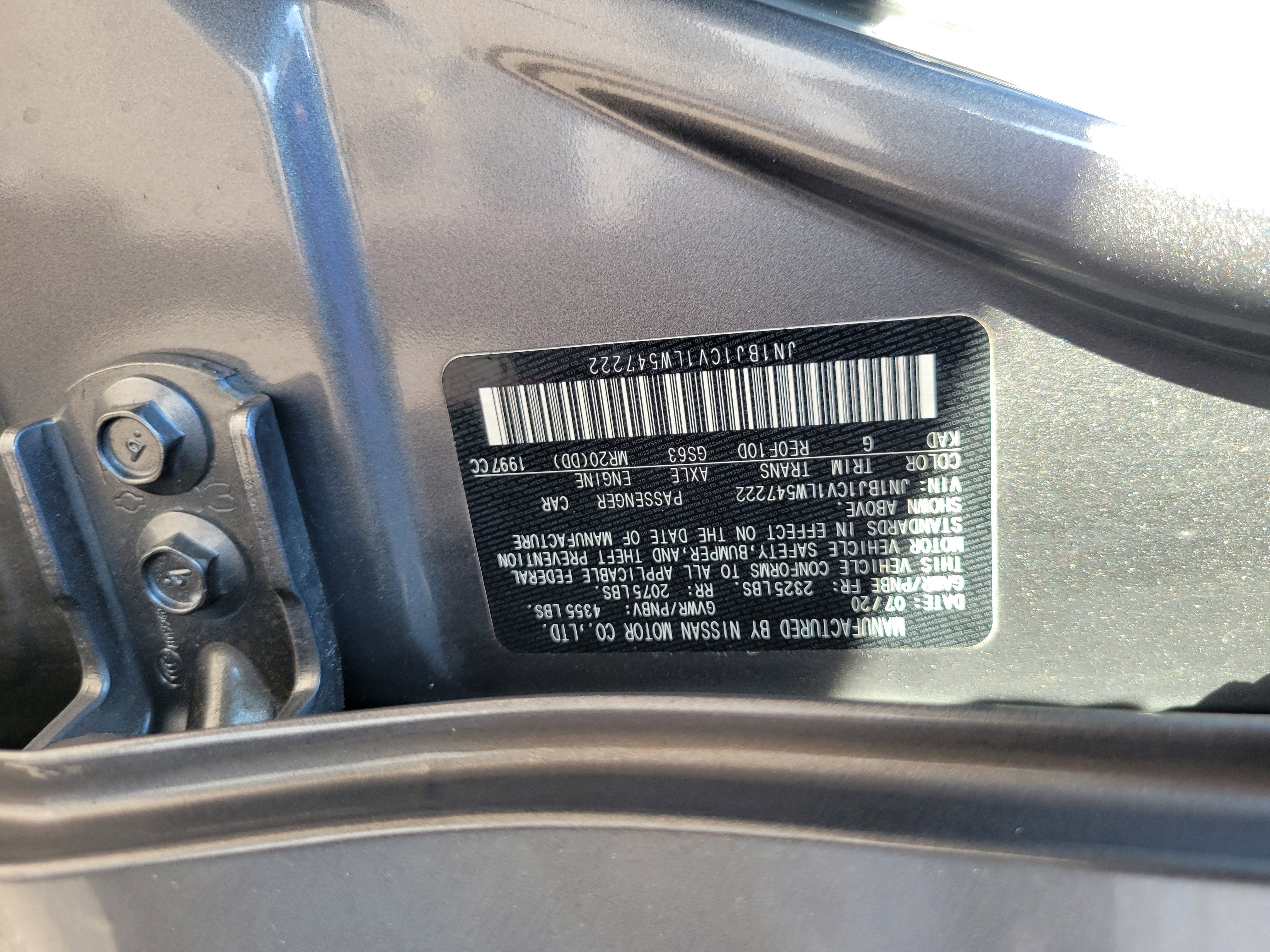 2020 NISS ROGUESP NA