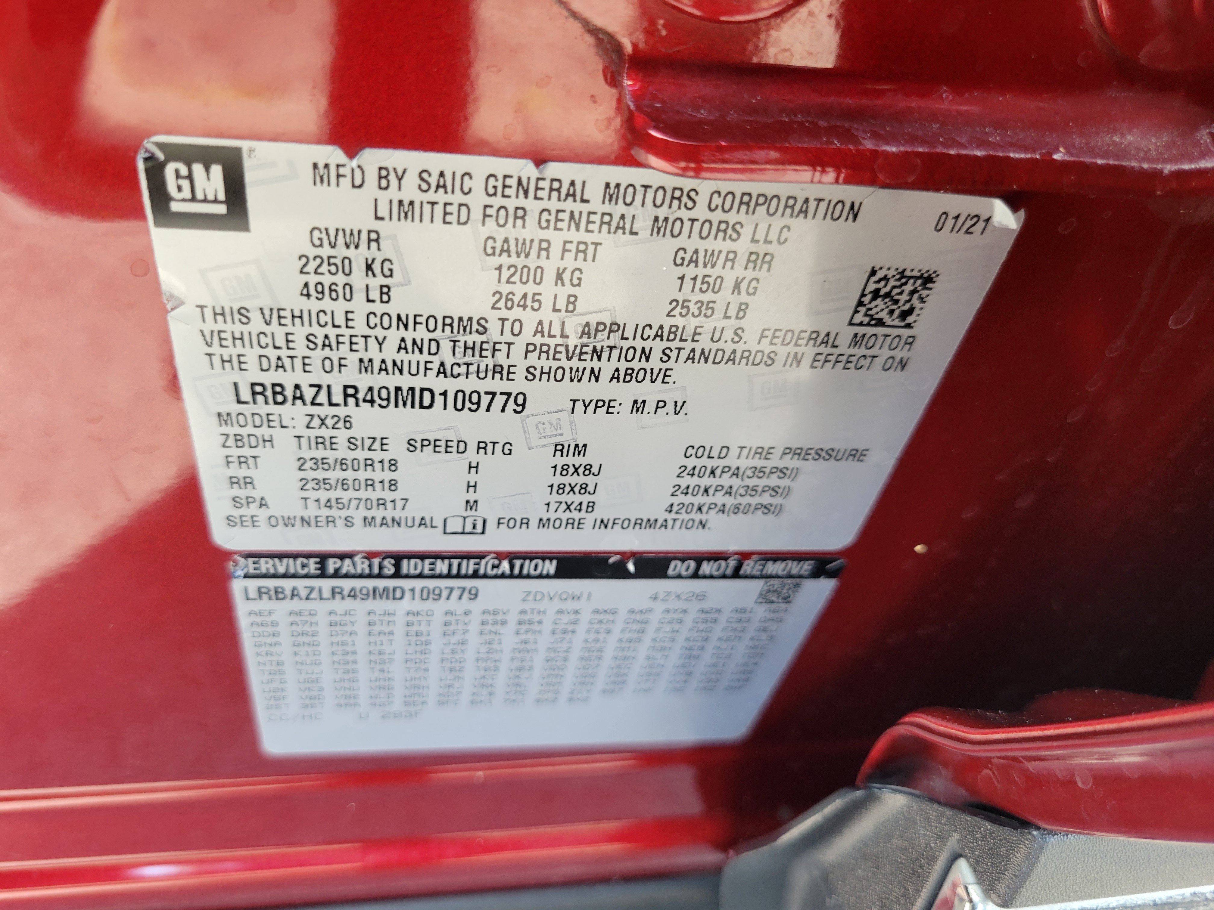 2021 Buick Envision Preferred