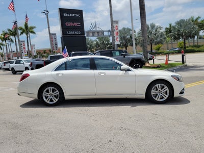 2018 Mercedes-Benz S-Class S 450