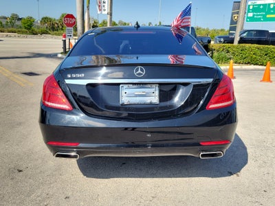 2015 Mercedes-Benz S-Class S 550