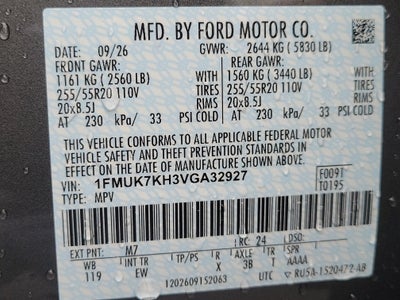 2027 Ford Explorer ST-Line