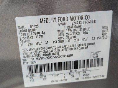 2025 Ford Explorer ST