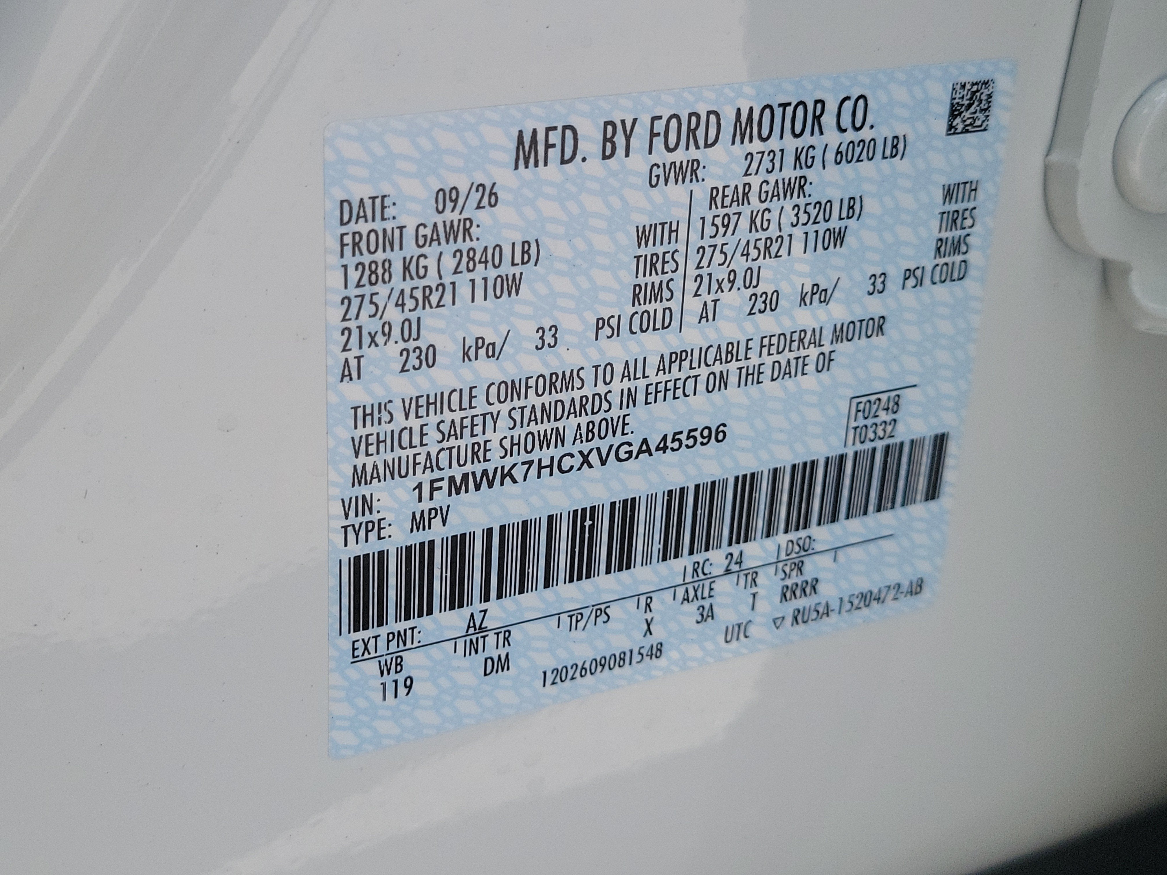 2027 Ford Explorer Platinum
