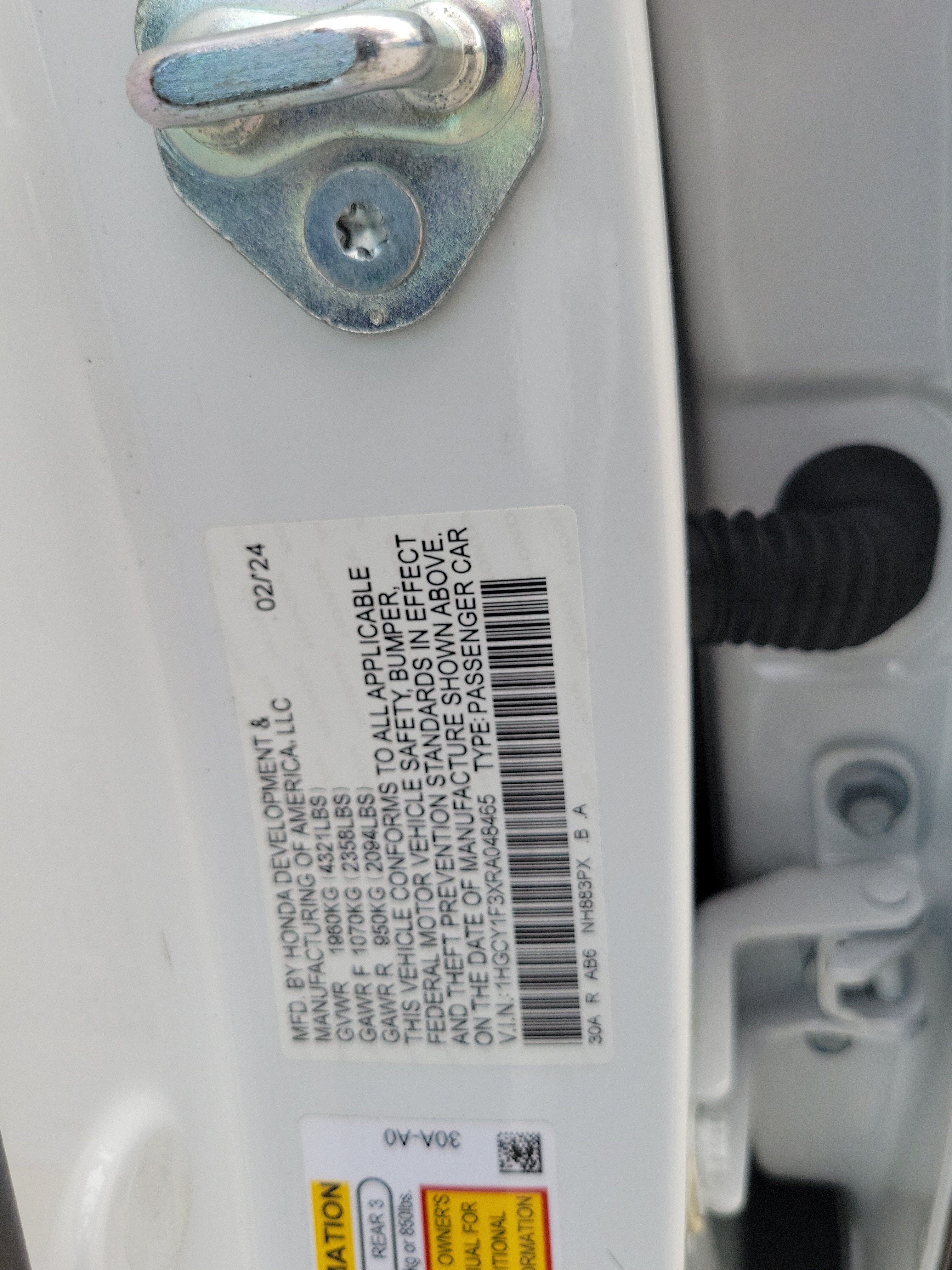 2024 Honda Accord Sedan EX