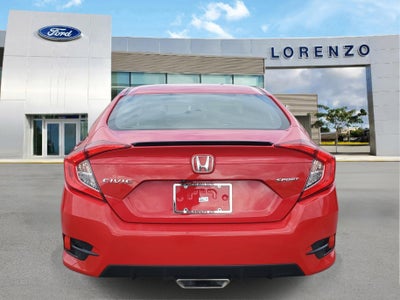 2020 Honda Civic Sedan Sport
