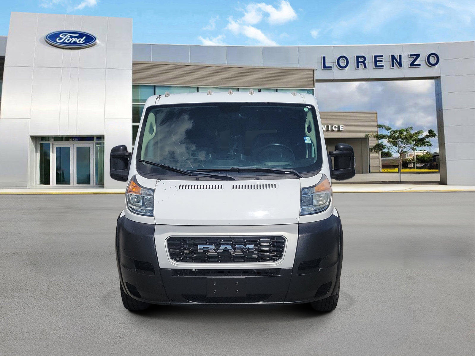 Used 2020 RAM ProMaster Cargo Van Base with VIN 3C6TRVAG7LE115015 for sale in Homestead, FL