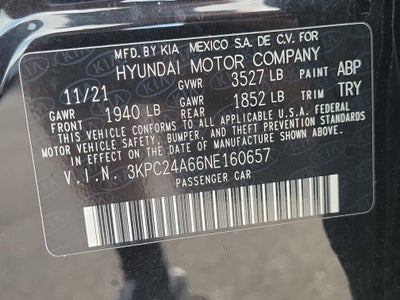 2022 Hyundai Accent SEL