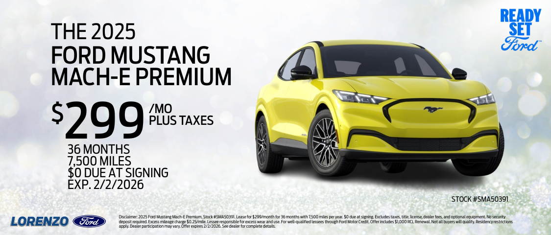 The 2025 Ford Mustang Mach-E Premium