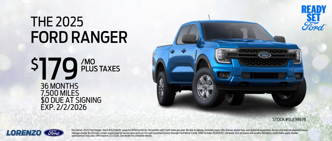 The 2025 Ford Ranger