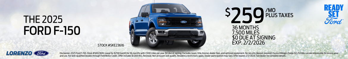 The 2025 Ford F-150