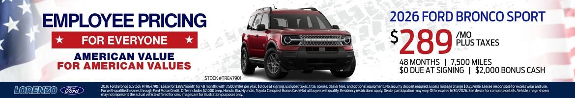 2026 Ford Bronco Sport