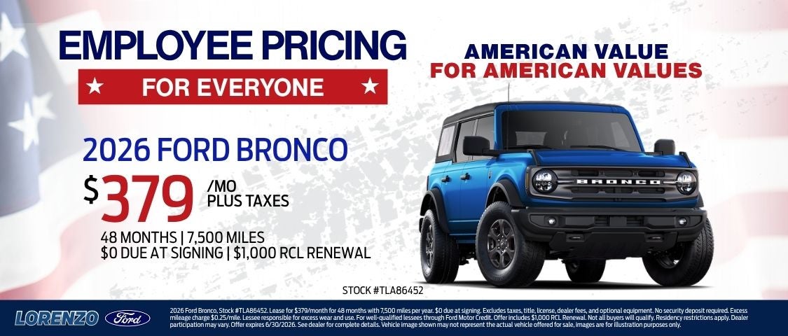 2026 Ford Bronco