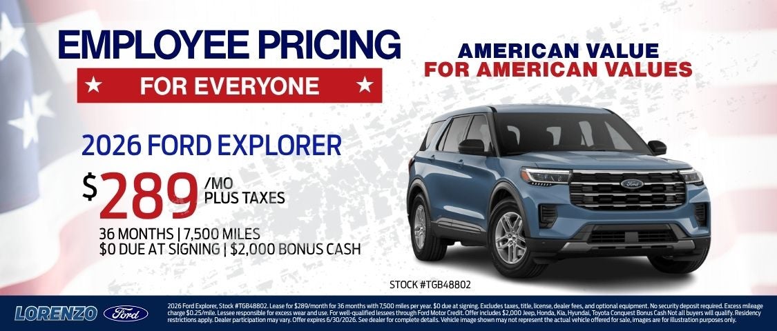 2026 Ford Explorer