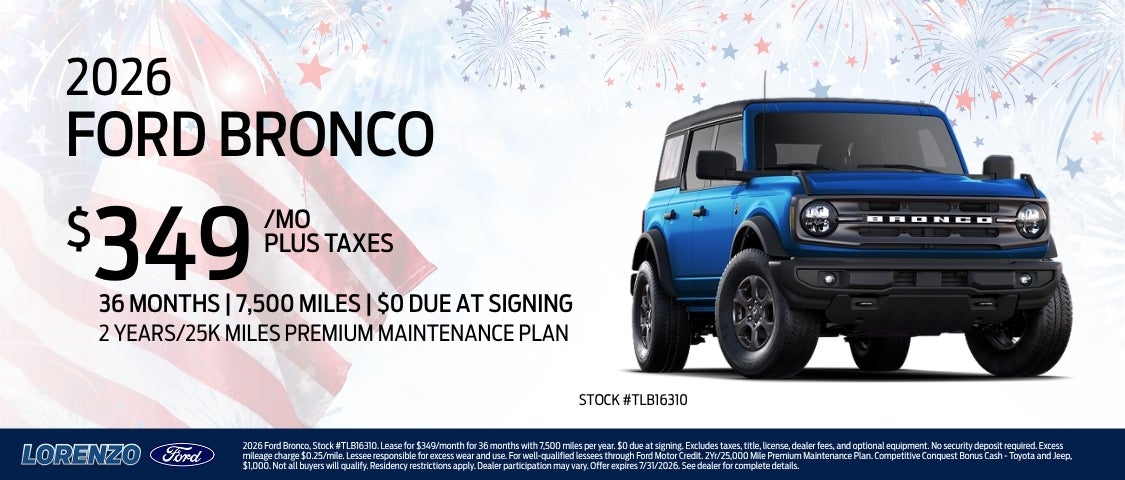 2026 Ford Bronco