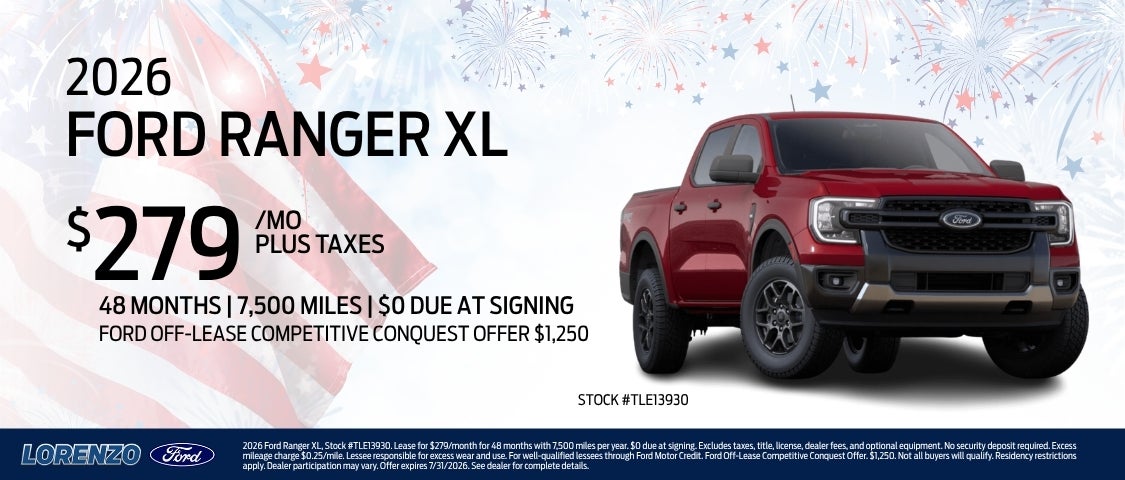 2026 Ford Ranger