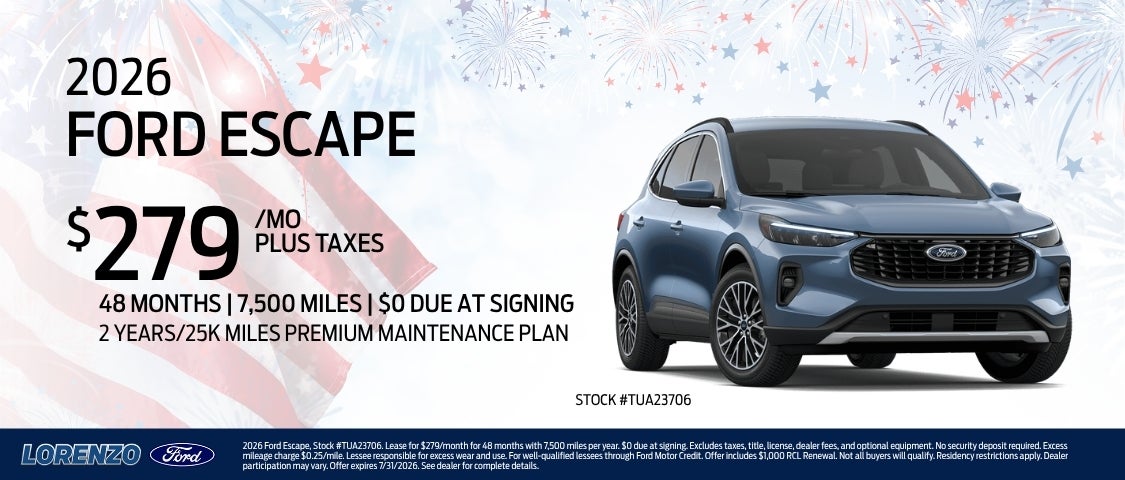 2026 Ford Escape