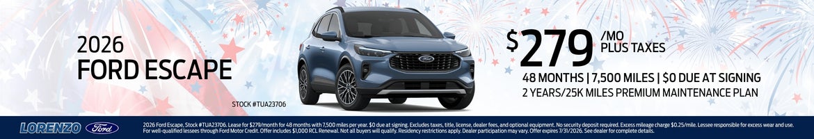 2026 Ford Escape
