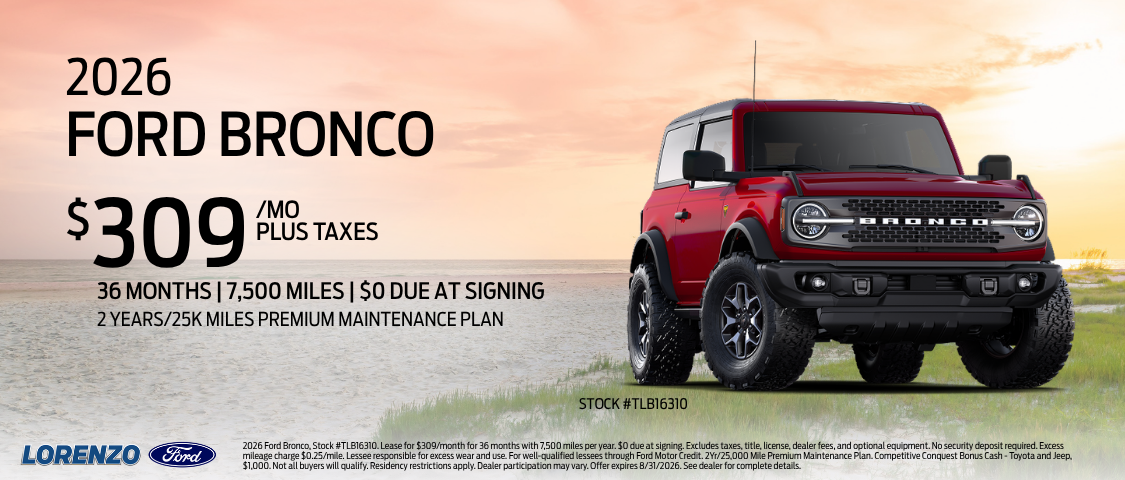2026 Ford Bronco