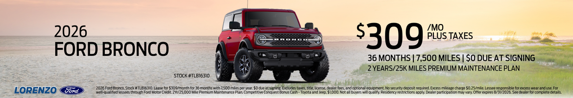 2026 Ford Bronco