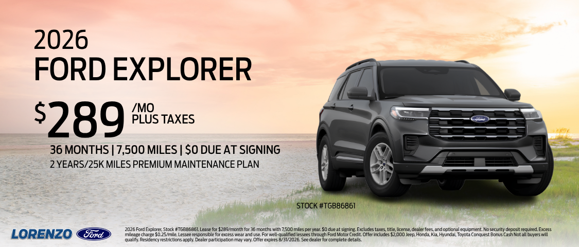 2026 Ford Explorer
