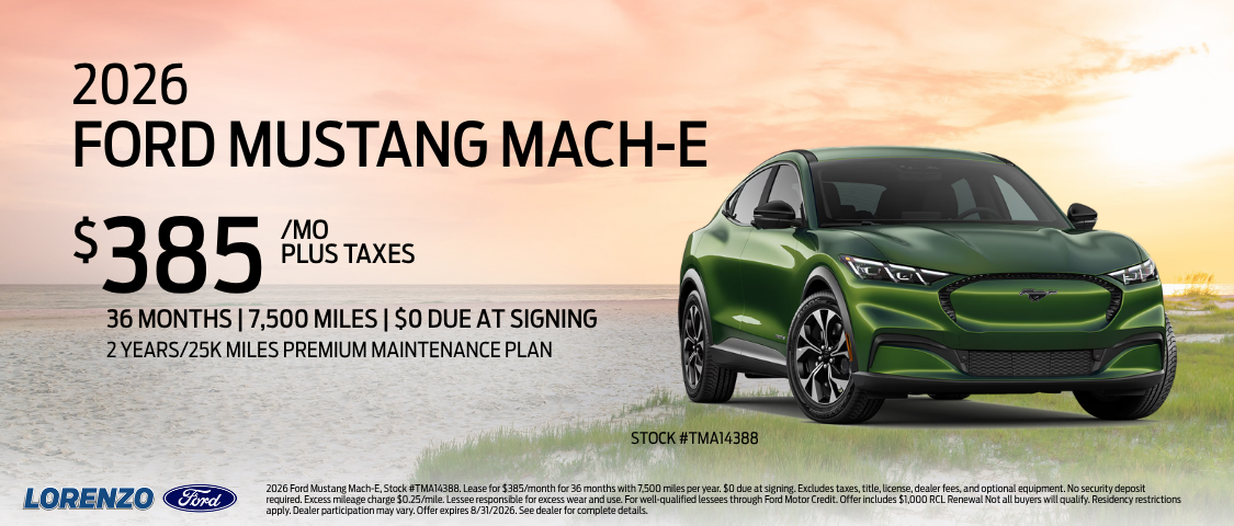 2026 Ford Mustang Mach E