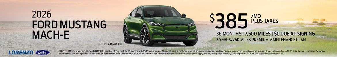 2026 Ford Mustang Mach E