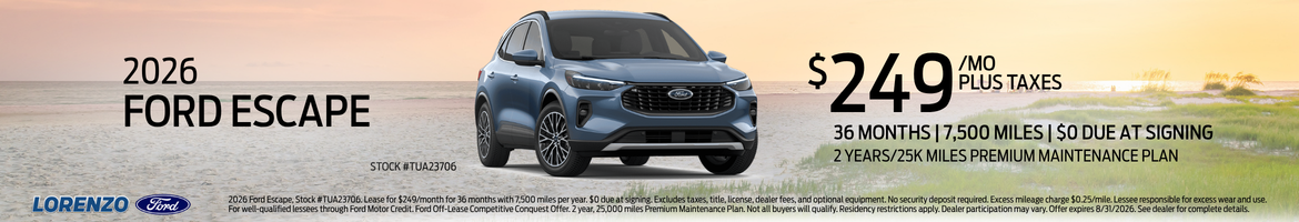 2026 Ford Escape