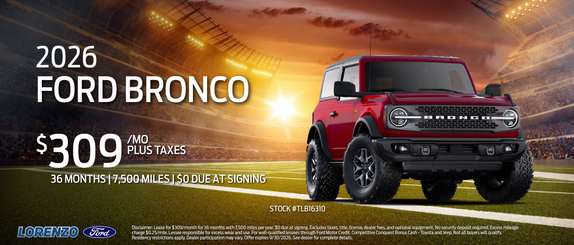 2026 Ford Bronco