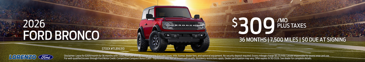 2026 Ford Bronco