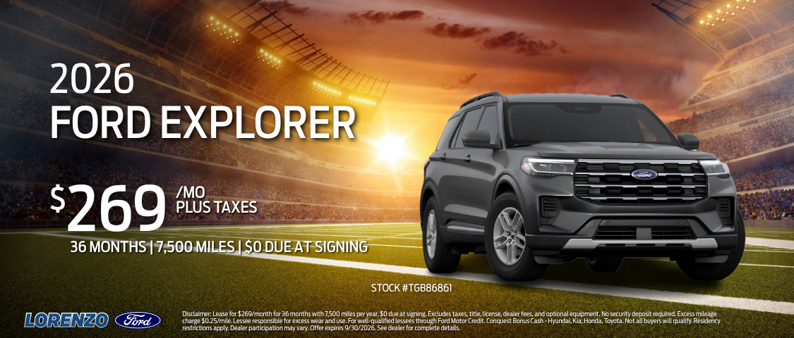 2026 Ford Explorer