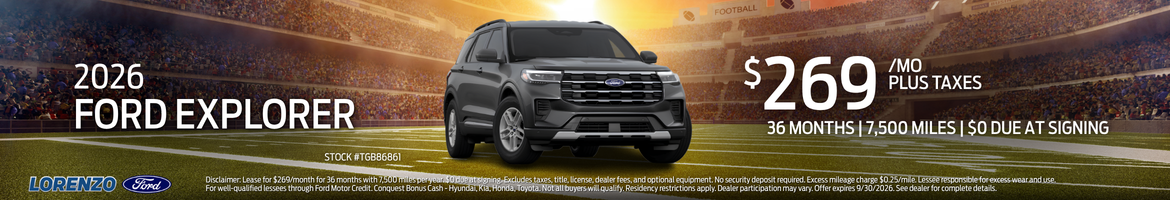 2026 Ford Explorer