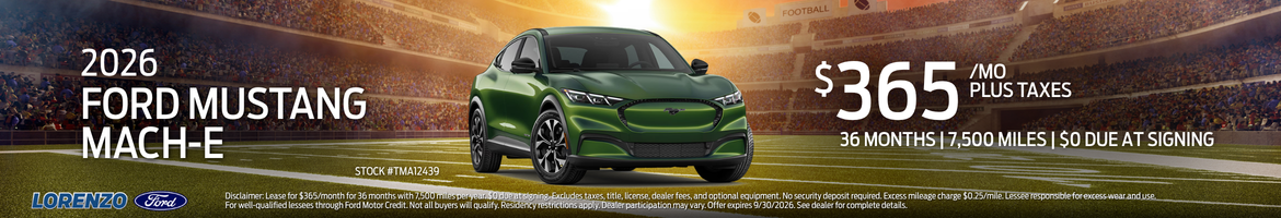 2026 Ford Mustang Mach E