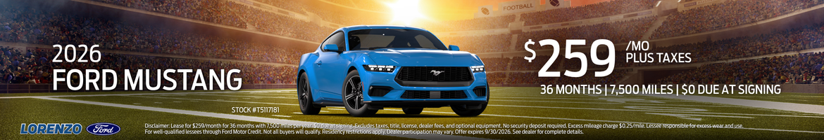 2026 Ford Mustang