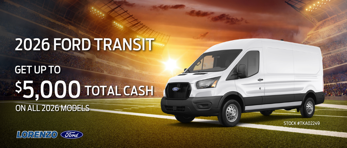 2026 Ford TRANSIT