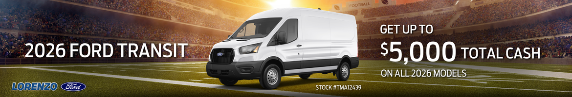2026 Ford TRANSIT