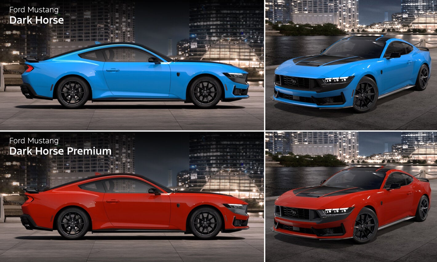 2025 Ford Mustang Dark Horse & Dark Horse Premium