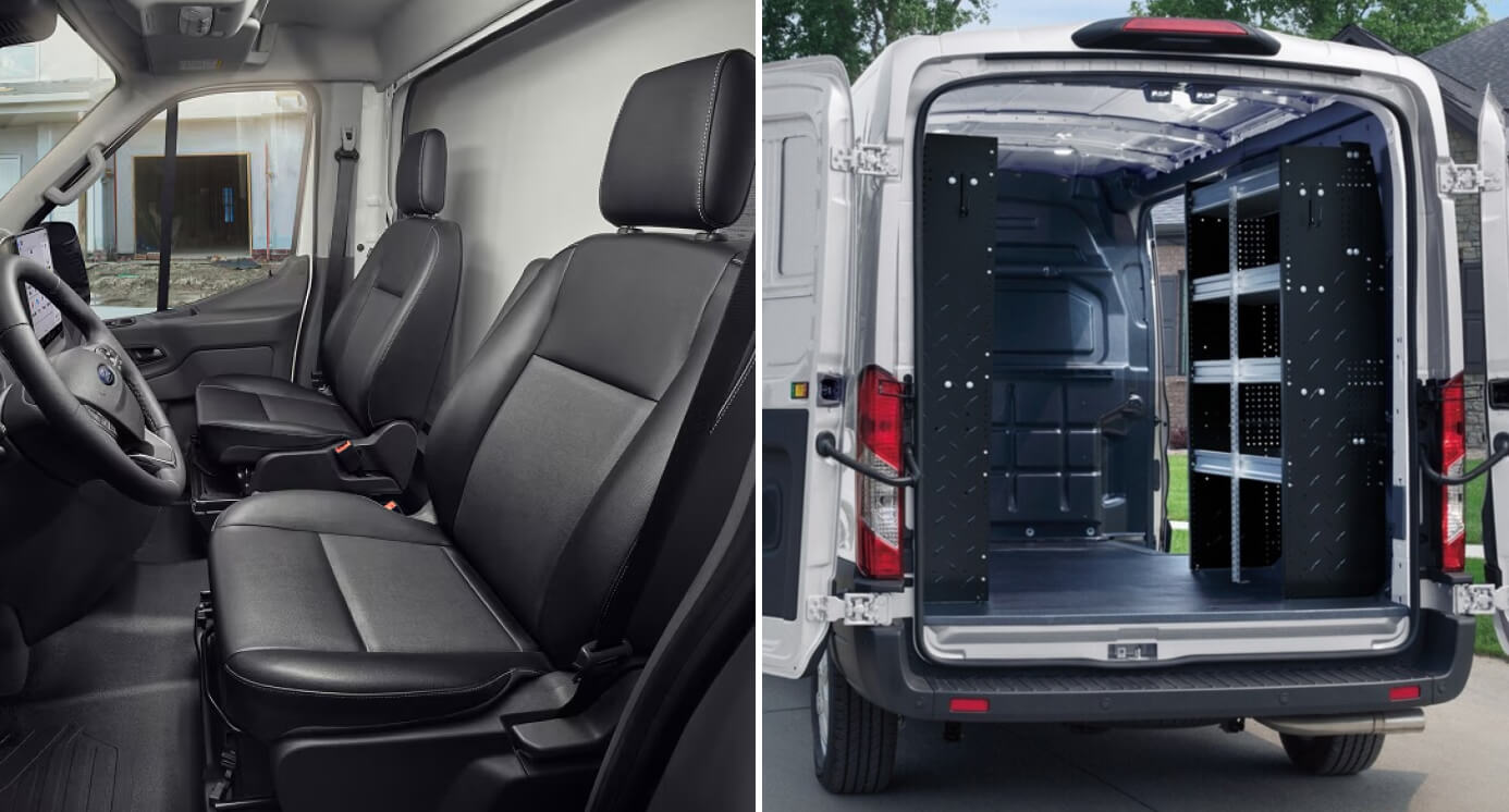 Ford Transit Passenger Van Interior